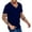 Navy, variant on Aayomet Plain T Shirts Bulk Mens V Neck T Shirt Fashion Casual Quick Dry Breathable Sweat Big And Tall T Shirts Red,XXL