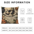 thumbnail image 5 of BANET Throw Pillow Covers Halloween Garden Halloween Pumpkin and Decorative Pillow Case Cushion Cover Pillowslip 18x18in, 5 of 5