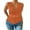 Orange, variant on fatyb Women's Tank Tops Ruched V Neck Sleeveless Tops Casual Side Drawstring Summer Shirts for Women