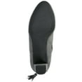 thumbnail image 6 of Journee Womens Zuri Inside Zip Block Heel Booties, 6 of 10