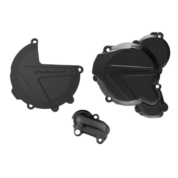 Polisport Kit Clutch   Ignition Black for KTM/Husqvarna 90968