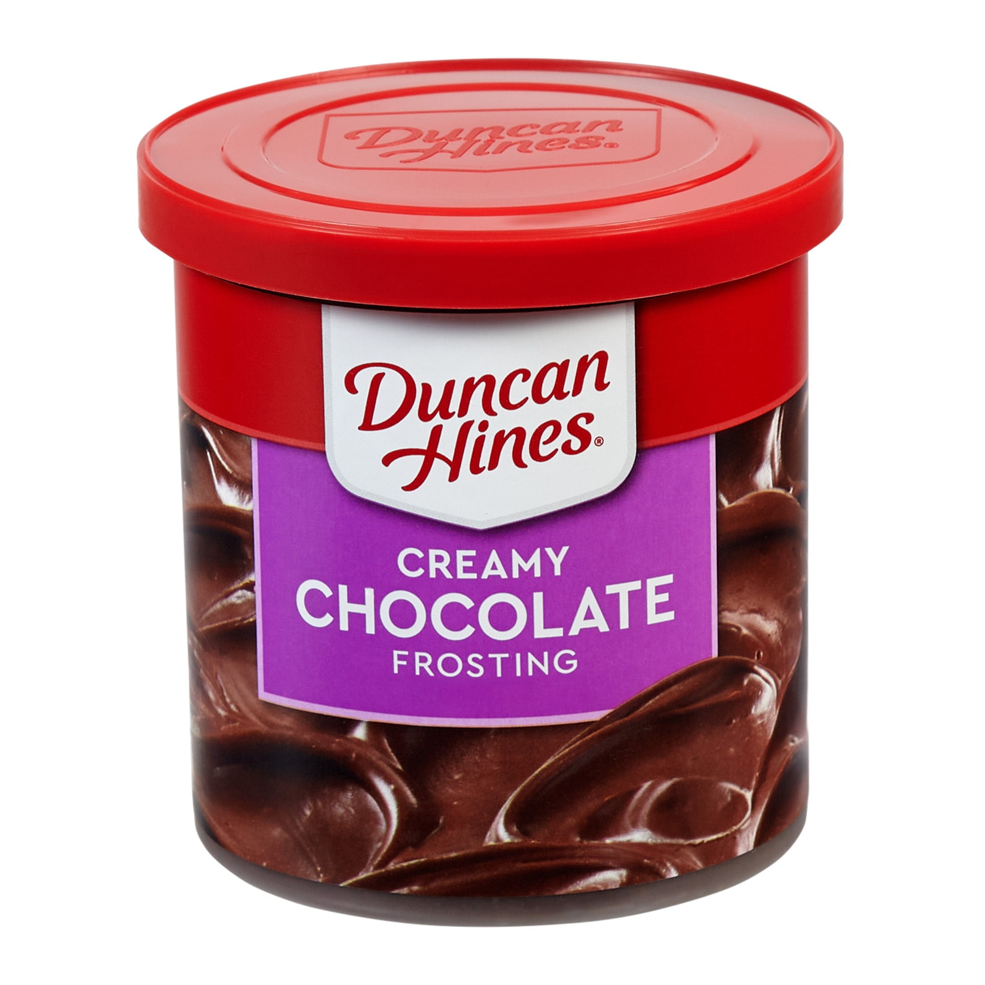 (2 pack) Duncan Hines Creamy Chocolate Flavored Frosting, 16 oz.