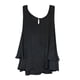 thumbnail image 1 of Playeras,Blusas y Tops,Ropa para Mujer Camisetas de tirantes Camiseta de tirantes sin mangas con espalda para mujer (Black, L), 1 of 3