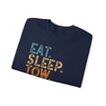 thumbnail image 3 of Tow Truck Driver Sweatshirt Gifts Crew Neck Shirt Long Sleeve Unisex, 3 of 5