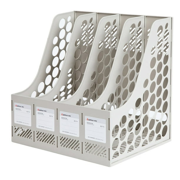 Comix B2174 Office Desktop Plastic Magazine File Literature Holders