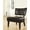 Brown, variant on Brown Faux Leather Tufted - Sophisticated Feel - Main Living Area / Elevates Ambiance
