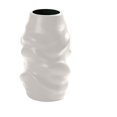 thumbnail image 2 of Meitianfacai Plastic Imitation Glazed Vase Living Room Flower Arrangement TV Cabinet Decoration Dried Flower Decoration Flower Pot Flower Utensil, White, 2 of 6