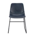 thumbnail image 6 of MAYEERTY Dark Blue Set of 4 Kitchen & Dining Room Chairs - Stylish Seating for Dining Spaces, 6 of 6