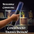 thumbnail image 7 of CASEMATIX TCG Playmat with Reusable Playmat Case - Premium 24" x 13.5" Card Game Mat & Compatible MTG Playmat For All TCGs with Non-Slip Rubber Backing, Stitched Edges and Carry Tube, 7 of 7