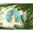 thumbnail image 2 of Carolines Treasures BB4216CO1 Merry Christmas Tree Bedlington Terrier Sandy Ceramic Ornament, 2 of 2