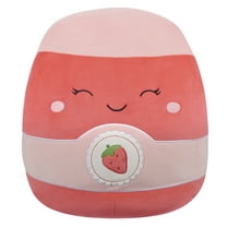 Squishmallows Official 14 inch Janna the Strawberry Jam - Child's Ultra Soft Stuffed Plush Toy