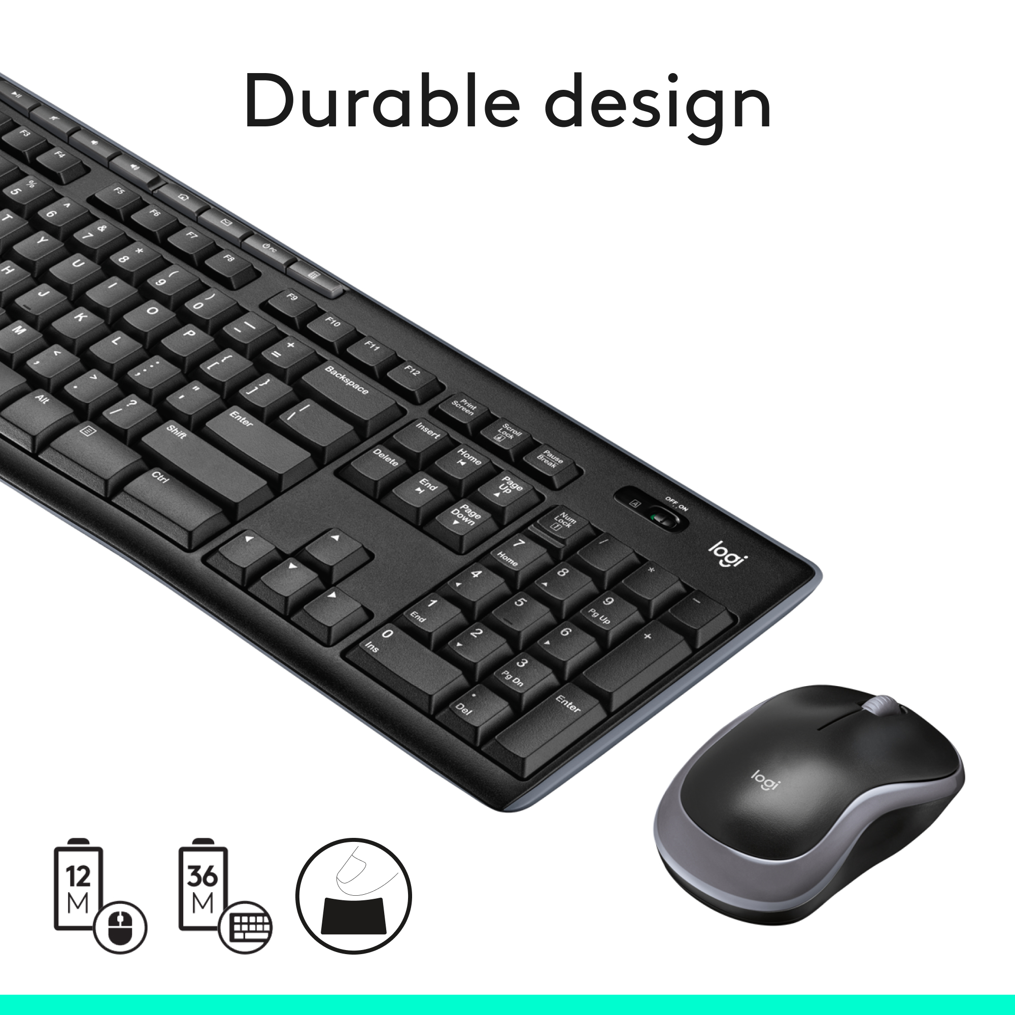 Logitech K270 Wireless RF USB Keyboard photo 8