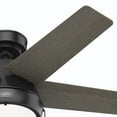 thumbnail image 6 of Restored Hunter Fan 44 inch Casual Matte Black Indoor Ceiling Fan with LED Light Kit and Pull Chain (Refurbished), 6 of 7