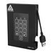Apricorn Aegis Padlock Fortress - hard drive - 1 TB - USB 3.0