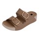 thumbnail image 1 of Sandalias con plataforma Exterior Piel vegana Color Beige Para Mujer De RBCOLLECTION, 1 of 4