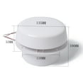 Chuangji 12V Volt RV Roof Air Vent Mute Fan Camper Mushroom Shape ...