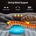 thumbnail image 6 of Sanie Full Body Massage Mat with Heat, 10 Vibration Massage Nodes & Adjustable Head Pillow, Foldable Design for Back Neck Leg Pain Relief, Remote Control, 6 of 10