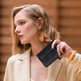 thumbnail image 3 of Card Case Wallet, Slim Leather Rfid-blocking Cash and Id Holder for Women, Minimalist Compact Multi-slot Organizer with Gift Box, Topliu, 3 of 9