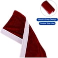 thumbnail image 3 of uxcell Refrigerator Door Handle Covers Velvet Cloth Decor Protectors Keep Your Kitchen Appliance Clean Fit for Fridge, Oven, Dishwasher, Red, 3 of 6