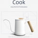thumbnail image 2 of Cafetera de mano de acero inoxidable cafetera filtro flujo de agua olla cisne cintura café, 2 of 3