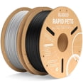 thumbnail image 1 of Filamento para impresora 3D ELEGOO Rapid PETG de 1,75 mm, negro y gris, 2 kg, 1 of 7