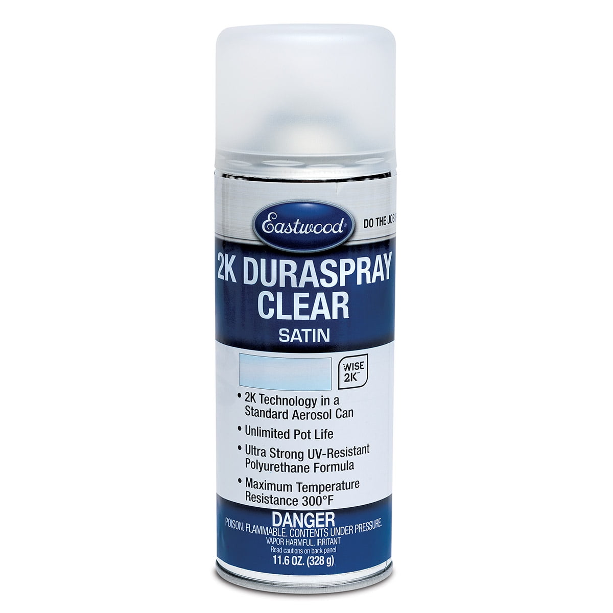 Eastwood 2K DuraSpray Satin Clear Coat Spray Paint