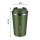 thumbnail image 4 of Taza térmica de acero inoxidable para café, termo de viaje, 510 ml/380 ml, para vacío, 4 of 5