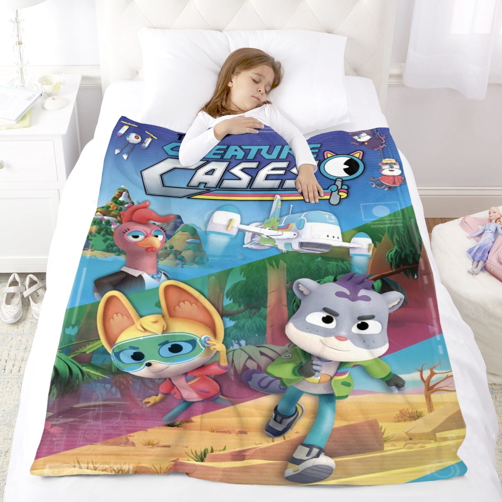 The Creature Cases Throw Blanket Gifts for Fans Lover Girls Boys Women Present Hoodie Him Bed 30"x40"