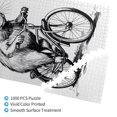 thumbnail image 3 of Naloa Capybara Riding Bicycle Custom Puzzles Personalized Puzzle 1000 Pieces from Photo Custom Jigsaw Puzzle for Wedding, Graduation, (29.5×19.7in, Vertical), 3 of 9