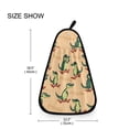 thumbnail image 6 of Skateboard Crocodile Pattern Hand Towel Quick Drying Home Storage Kitchen Towel Hooks Dish Cloths, 6 of 6