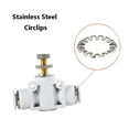 thumbnail image 4 of TOP-MAX Throttle Valve Pneumatic Speed Control Valve Flow Control Valve White (SA8), 4 of 8