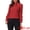 Dark Red, variant on DARING DIVA Women's Spring Blouse Long Sleeve Ruffle Tie Neck Business Top XS Pink