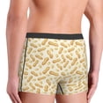 thumbnail image 4 of Bingfone Peanuts3 Men's Underwear - Casual Stretch Boxer Briefs-Small, 4 of 7