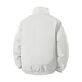 thumbnail image 6 of Mrmaere Men's Stand Collar Puffer Jacket Oversized Warm Casual Outerwear for Daily & Outdoor Wear White XXL, 6 of 6