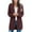 Wine, variant on Arlun Women's 2025 Long Sleeve Cable Knit Cardigan Sweaters Open Front Fall Winter Warm Comfortable Outerwear Solid Color Stylish Aran Sweater Coat with Pockets XL