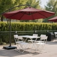thumbnail image 4 of HICESS Umbrella Replacement Canopy UV Protection Outdoor Garden Patio Backyard Parasol Market Table Top Umbrella Replacement Fabric Cloth Cover, 4 of 7