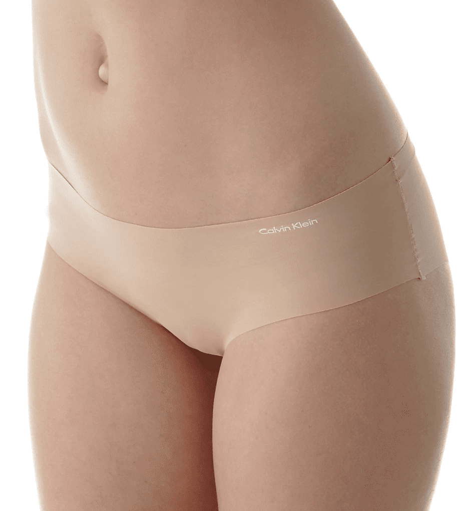 Calvin Klein SPEAKEASY/CARAMEL/BLACK Invisibles Hipster Panty, US