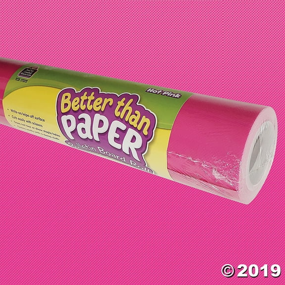 Better Than Paper Bb Roll-Hot Pink - Educational - 1 Piece