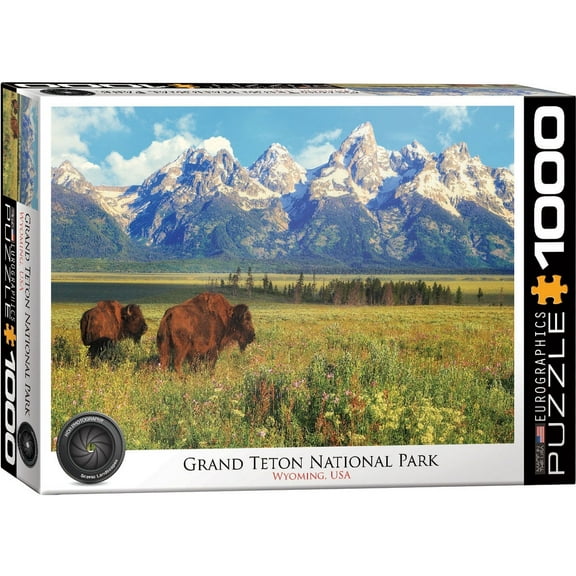 Grand Teton National Park Puzzle, 1000 Pieces