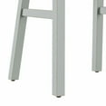 thumbnail image 6 of Birch Harbor Moreno Wood Backless Bar Height Stool, Blue Gray, 6 of 8