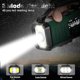 thumbnail image 4 of 10000mAh Hand Crank Emergency Solar Radio, NOAA/AM/FM Weather Radio USB Type-C Charging and LED Reading Lamp, 4 of 5