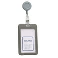 thumbnail image 5 of Dujiujun Aluminium Alloy Staff Badge Holder Secure ID Card Case Fade-resistant Work Badge for Work Permits Certificates, 5 of 8
