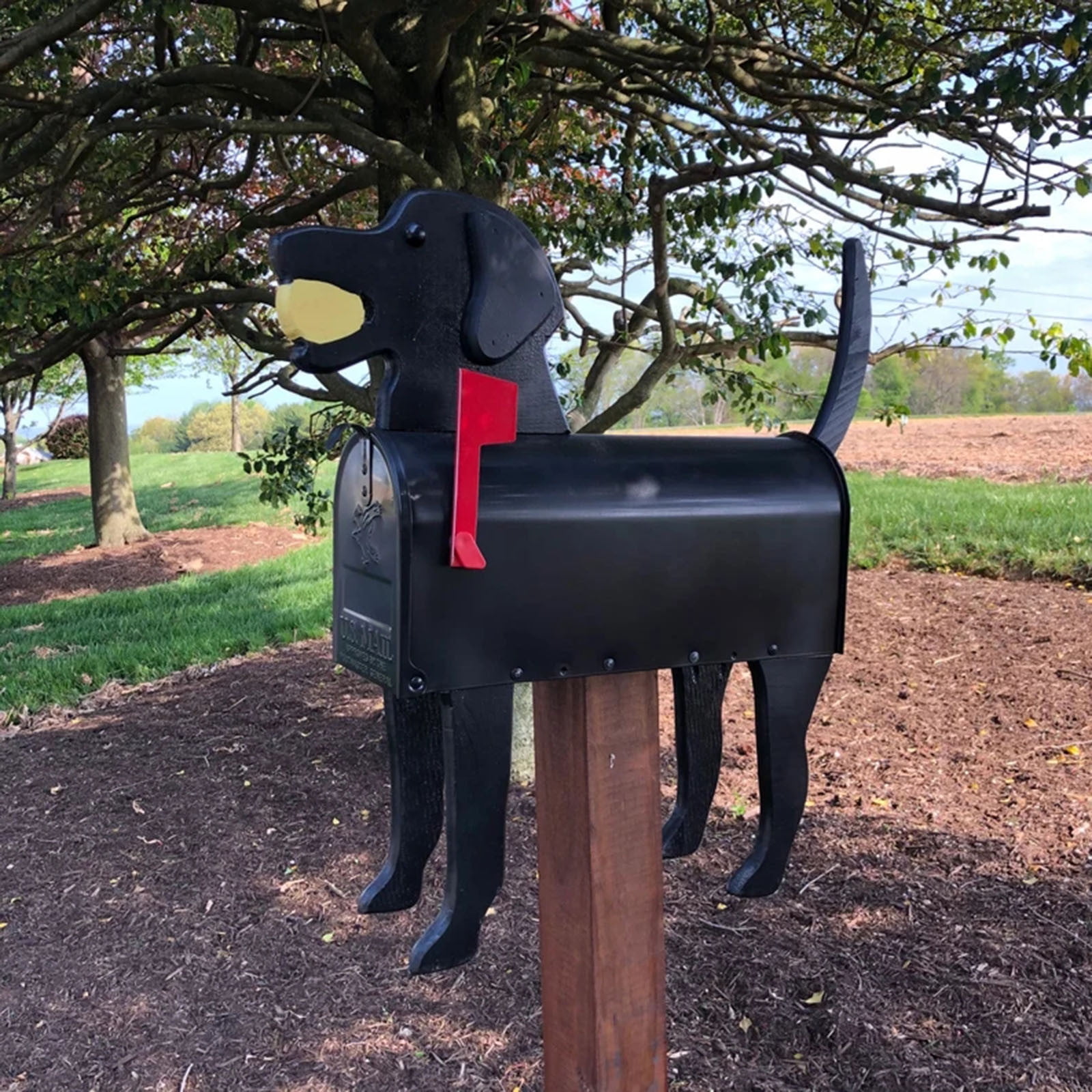 Personalized Shaped Mailbox,Creative Mailbox Animals Post Box,Creative Personalized Mailbox with Cute Shape for Garden Yard Decor Perfect for Farm Or Garden