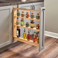 thumbnail image 5 of Rev-A-Shelf 6" Pullout Shelf Organizer Rack for Cabinet Base Insert, 438-BC-6C, 5 of 5