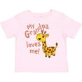 thumbnail image 3 of Inktastic My Grandpa Loves me- cute giraffe Boys or Girls Toddler T-Shirt, 3 of 5