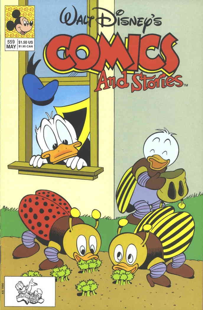 Cover of Walt Disney's Comics and Stories #559