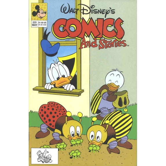 Walt Disney's Comics and Stories #559 VF ; Disney Comic Book