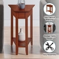 thumbnail image 4 of Convenience Concepts End Table Coffee Accent Table Rectangle in Cherry Wood, 4 of 8