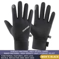 thumbnail image 1 of Guantes de esquí gruesos de invierno | Guantes antideslizantes con forro de terciopelo, resistentes al viento y aptos para pantalla táctil para hombre y mujer | Guantes térmicos aislantes para, 1 of 2