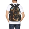 thumbnail image 4 of Disketp desert Man Shepherd Dog Mochila Minimalista de Gran Capacidad, Mochila de Viaje para Escuela, Trabajo o Uso Diario, 4 of 6